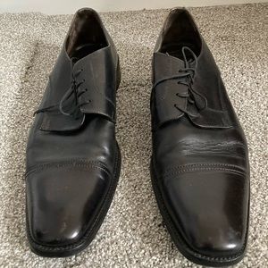 Adam Derrick To Boot New York Black Oxford Cap Toe Dress Shoe